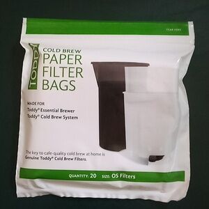 Toddy cold brew paper filter bags